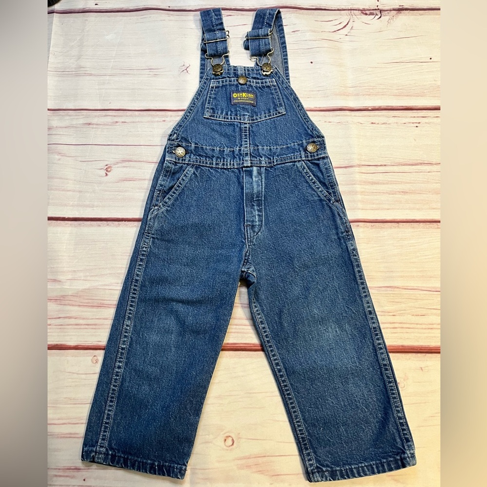 Vintage Oshkosh B’Gosh Overalls Girls’ Size 3T